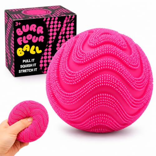 Fuzz Ball Squishy Stress Ball Soft Fidget Squeeze Ball