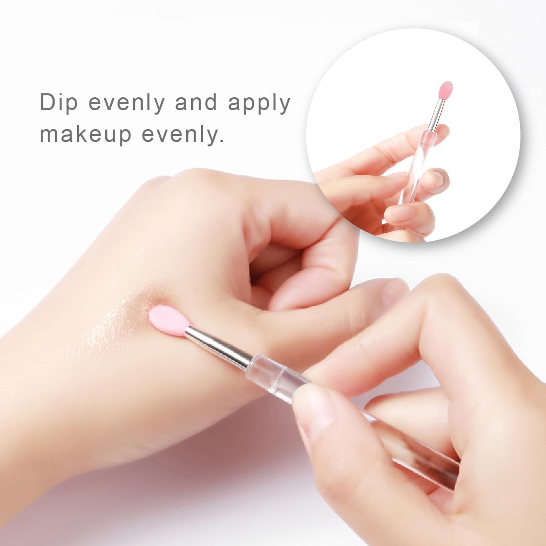 3 Pezzi Pennelli Labbra In Silicone Tappo Rossetto Sopracciglia Pennelli Bellezza Trucco Strumento Professionale Applicatore Per Applicare Mascara Lucidalabbra Ombretto