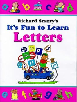 Paperback Richard Scarry's It's Fun to Learn: Letters and Numbers 3 to 6 Years Book