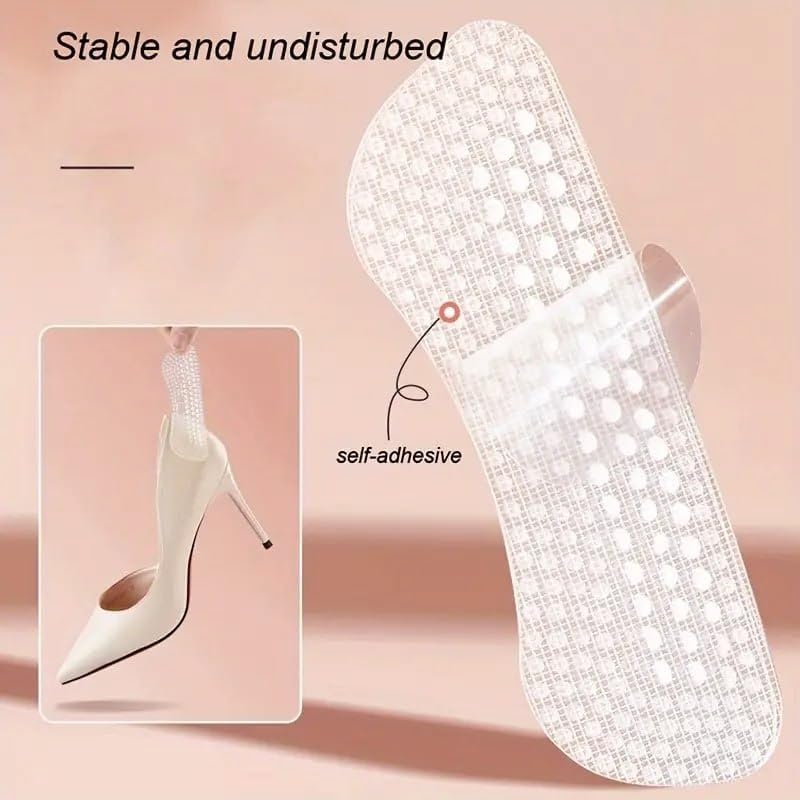 Qinitzz shoe bite protector Self-Adhesive Heel silicone Grips,Inserts for Loose Shoes, Shoe Bite Protector & Heel Pads, Snugs for Shoe Insoles, Heel Pain Relief for Men & Women 1