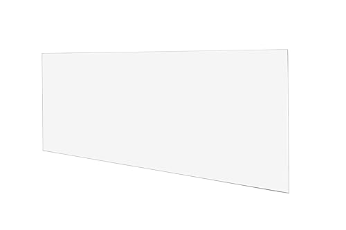 Sibe-R-Plastics Supply - Lámina de plexiglás acrílico transparente de 0.236 pulgadas (14") de grosor de 0.236 in elige tu tamaño (6 x 12 pulgadas)