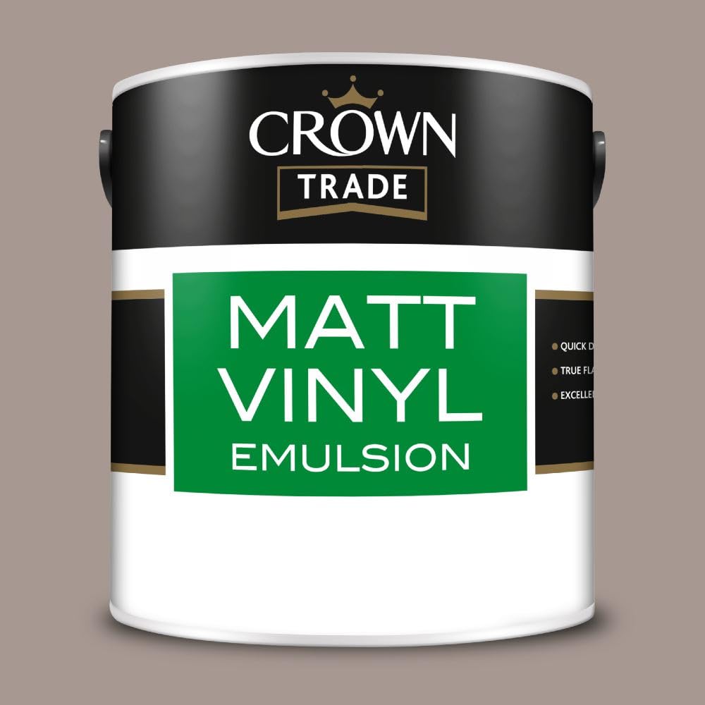 Crown Trade Vinyl Matt Mixed Colour - Crushed Chocolate  / 2.5l