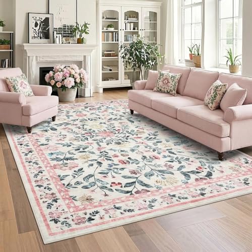 GarveeHome Large Washable Area Rug 10 x 13 for Living