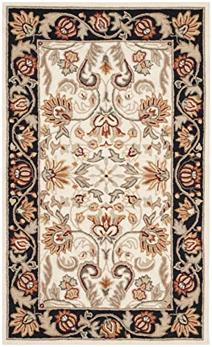 Tapete decorativo SAFAVIEH 2.6x4 pies poliéster miniatura 1