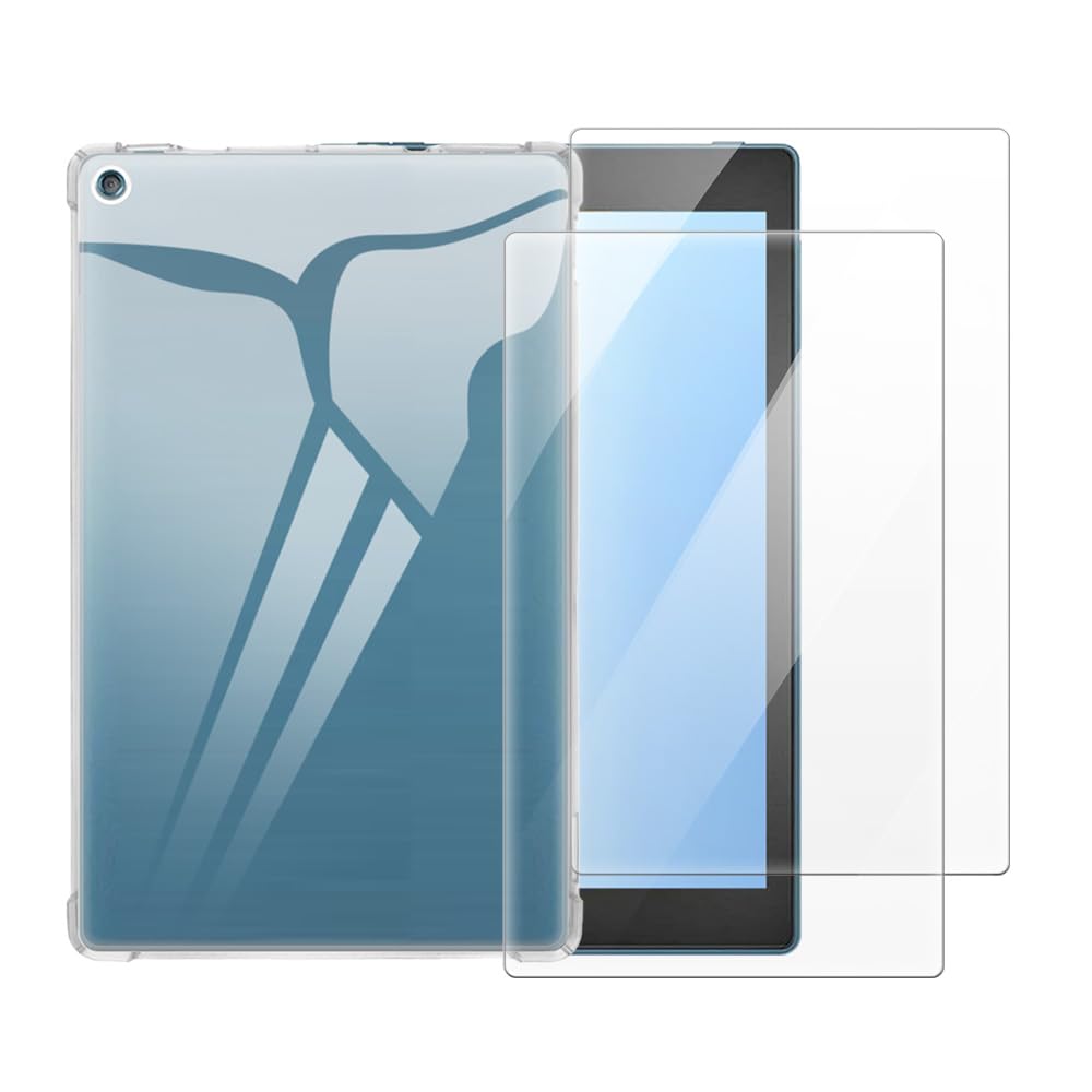 Housse Amazon Fire HD 10 2017 transparente pour l'usage familial - 8