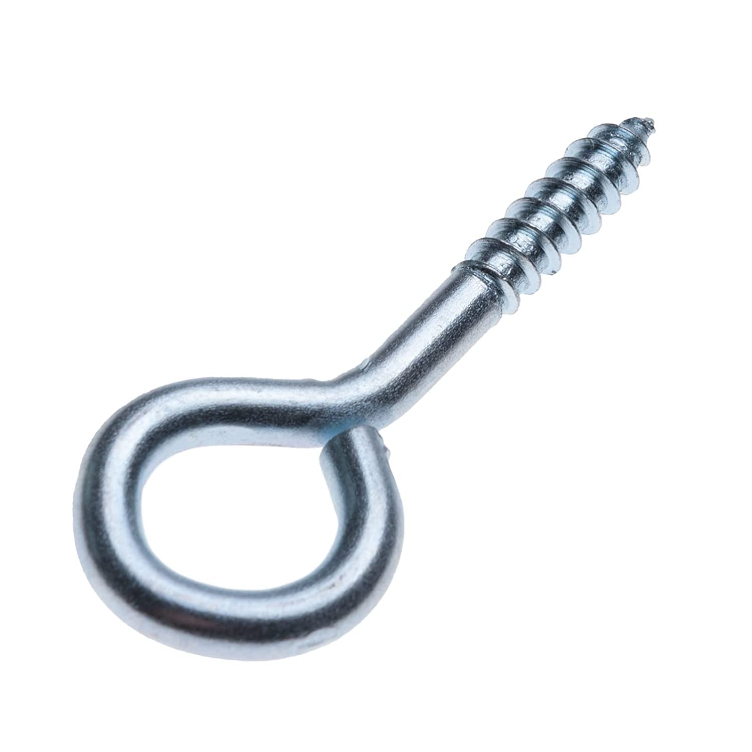 M5 (5mm Diameter) 30mm Eye Screws Hooks in Eyes Bolt (Pack of 25) Zinc Plated Eyebolts for Garden/Wood/Wall Self Tapping Vine Metal Eyelet Ring Shape Screw Hook Indoor Outdoor - Image 4