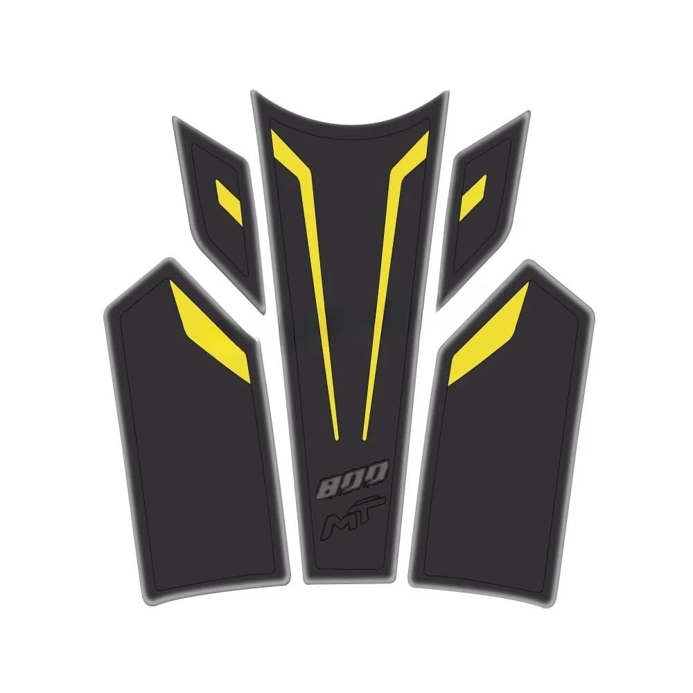 Motorcycle Fuel Tank Sticker Motorcycle Accessories Fuel Oil Tank Pad Protector Stickers for 800MT MT800 MT 800 Protection