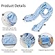 HINATAA Adjustable Baby Wrap Baby Water Ring Sling, Breathable Quick Dry Baby Carrier Mesh Fabric Perfect for Summer, Swimming, Pool, Beach (Light Blue)