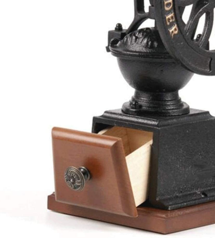 Manual Coffee Grinder Retro Ferris Wheel Hand Coffee Grinder Crinding Machine Iron Wheel Vintage