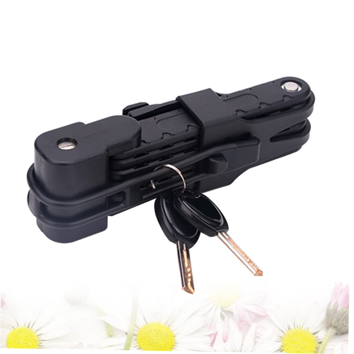 Candado Plegable de Acero para Bicicleta, Antirrobo y Combinación