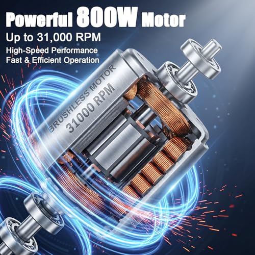 800W Compact Electric Palm Router