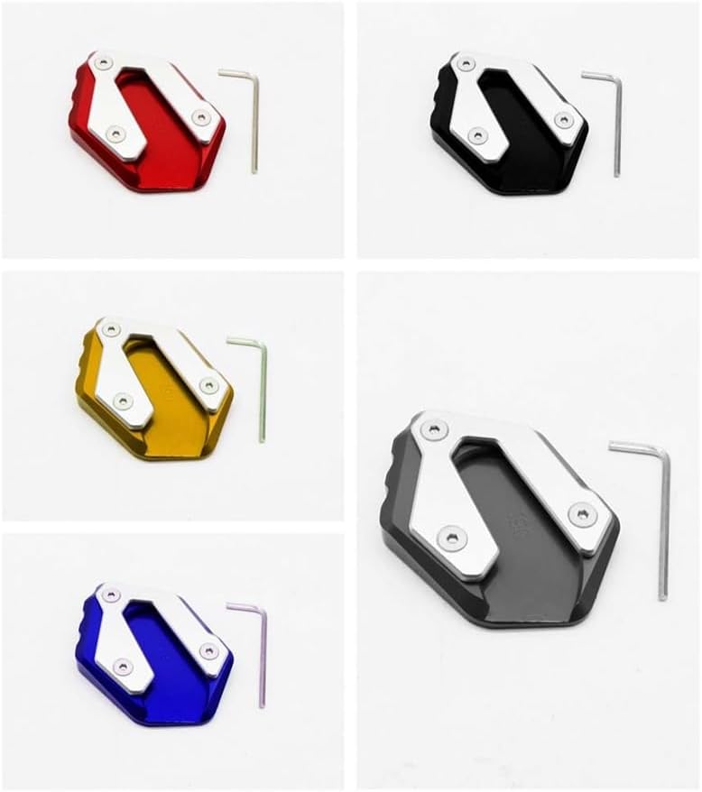motorcycle Foot Plate Pad For Y&AMAHA MT-07 MT 07 MT07 Tracer 900 XSR700 XSR 700 2014-2020 Motorcycle Kickstand Foot Side Stand Extension Pad Enlarge Plate