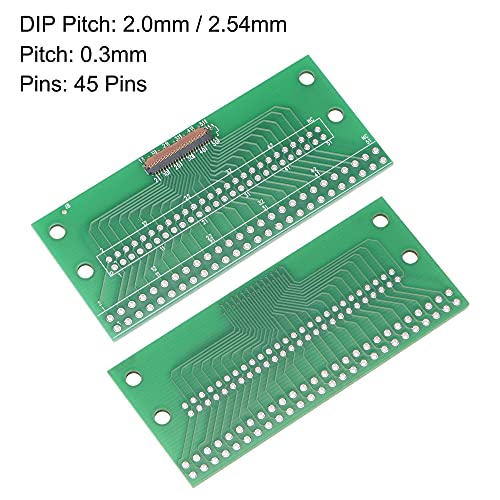 uxcell Adaptador FFC FPC 45 Pin 0.3mm Pitch PCB miniatura 2