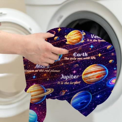 Space Planet Blanket,Space Blanket for Kids Boys Girls Adults - image 6