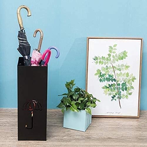 Porte-parapluie en fer forgé sculpté chic et rétractable modèle M2