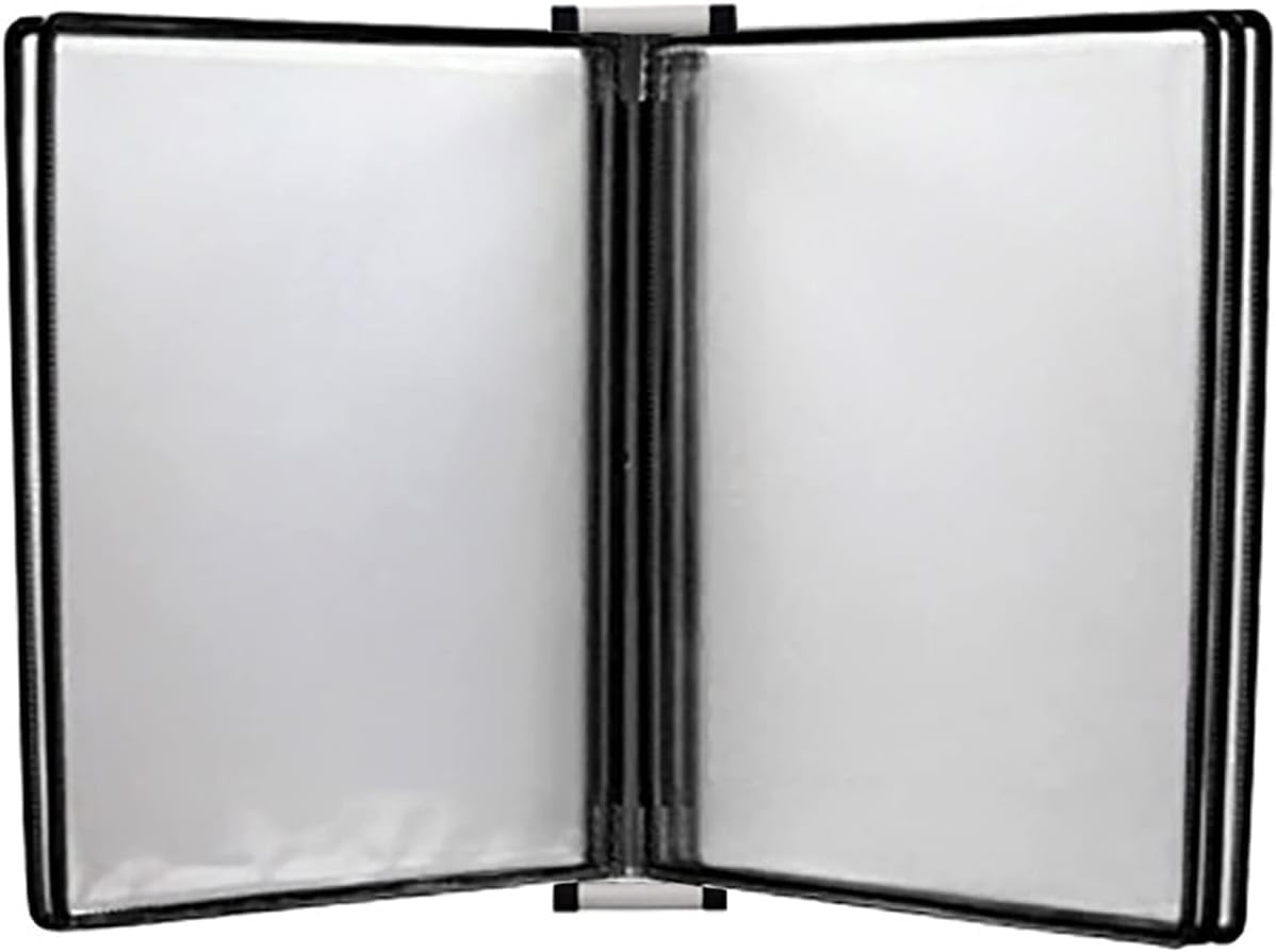 Sistema di Riferimento da Tavolo, Cartelle, Portadocumenti da Parete A4, Portadocumenti Magnetico(Black)