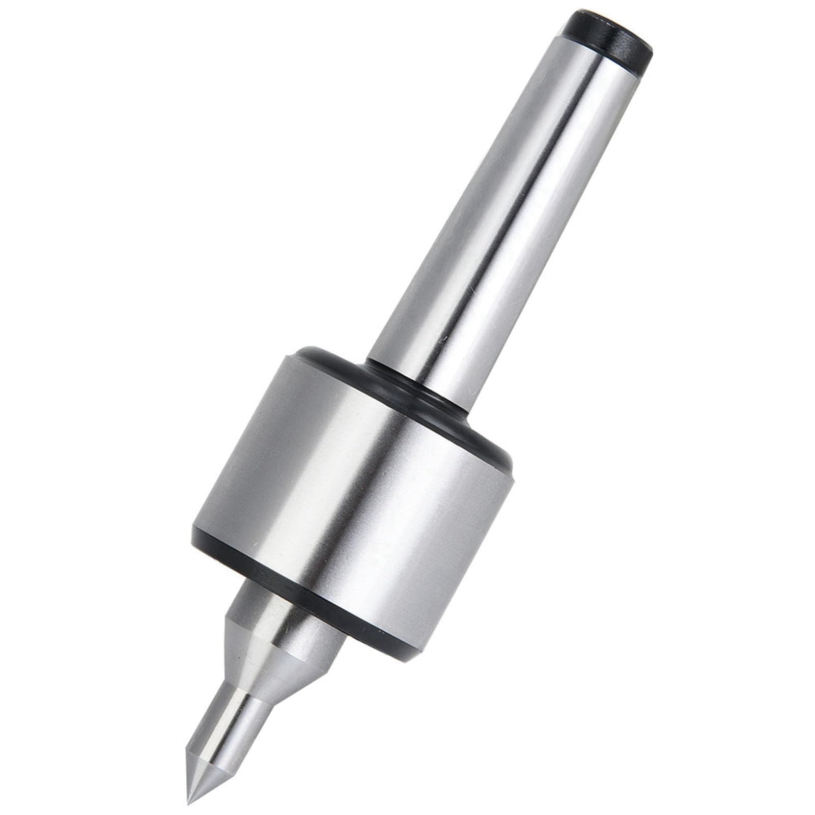 CHICIRIS MT3 Zentrierspitze mit Laufender Spitze MT3 Drehbare Spitze aus Kohlenstoffstahl Mitlaufende Drehmitte Mitlaufende Spitze MT3 Kegelspitzen 60 Grad Rollkorn 0,000197 CNC-Werkzeug