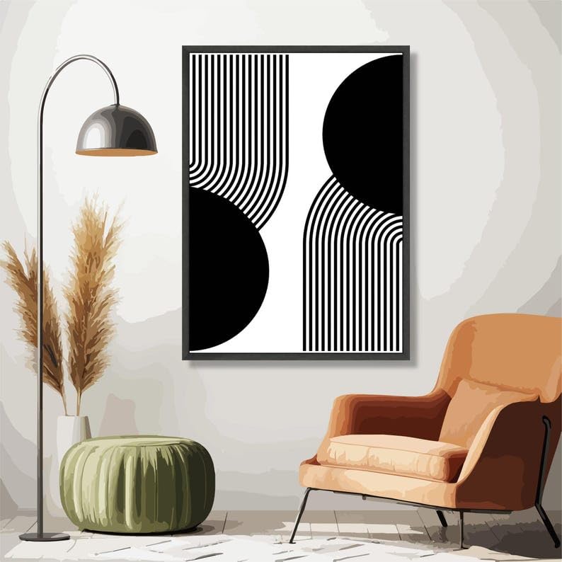 Tableau moderne sur toile de qualité supérieure 20x30 - 3