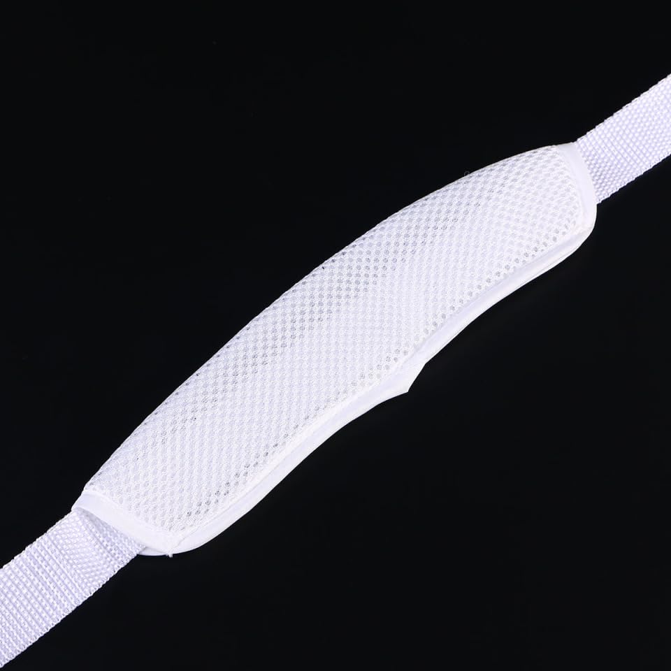 1 Pc Mesh Arm Sling - Breathable Shoulder Immobilizer for Fractured Forearm Support Adjustable Wrist and Elbow Strap for White 44.8 x 5.7 In