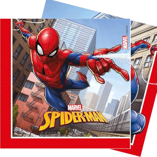 Procos Ultimate Spider Crime Fighter 20 Napkins
