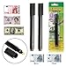 GMBYLBY False Currency Detector Pen Counterfeits Bill Money Detector Pen for Shops Grocery Stores Shopping Mall, Black