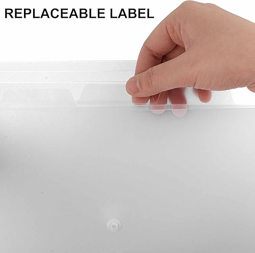 Miniatura 7 de Carpeta de archivo expansible con bandera del estado de Polonia, con bolsillo, carpetas de archivo, acordeón, organizador de documentos impreso