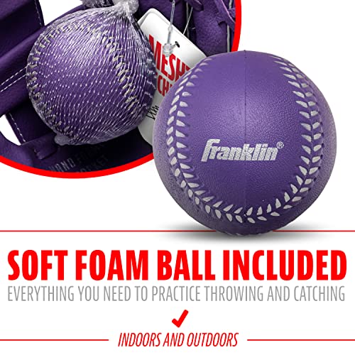image for Franklin Sports unisex teen and Franklin Sports Kids Baseball Gloves M