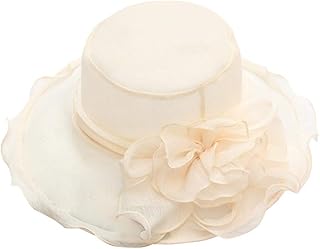 Wedding Womens Fancy Hat Ladies Party Cap Tea Brim Wide Fascinator Baseball Caps Old Man Hat for Men