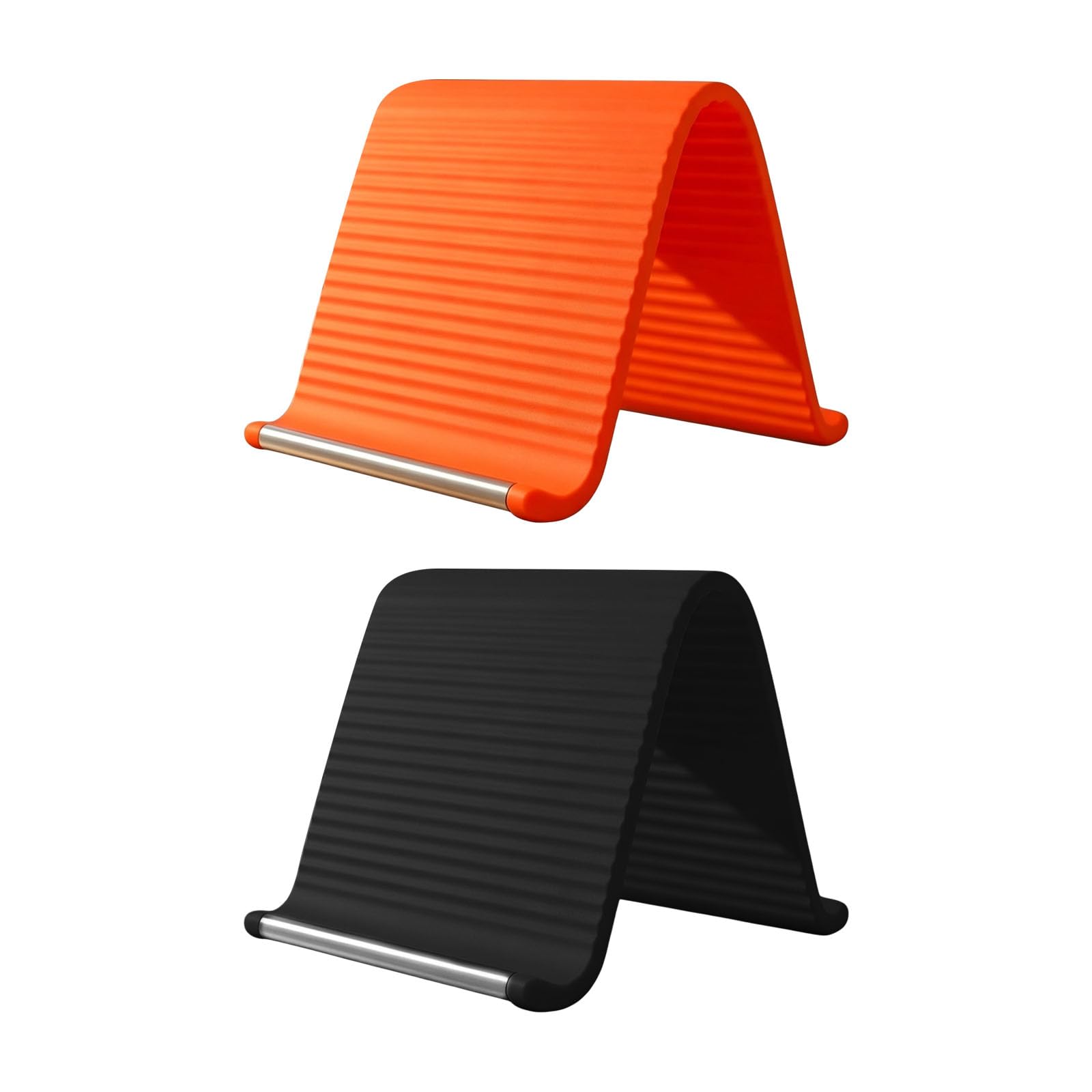 BWANGIAO Foldable Silicone Phone Stand 2pieceS Flexible Holder For Smartphones Nonslip Design Multi Angles Adjustable