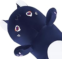 Vista 27 de Cat Soft Plush Pillow Cute Cat Body Pillow, Long Stuffed Cat Plush Cat Stuffed Animal Toy Kitten Long Throw Pillow Gift for Kids White