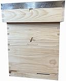 National Cedar Beehive – Durable Hive with Brood Box & Two Supers – Complete Set for Beekeepers