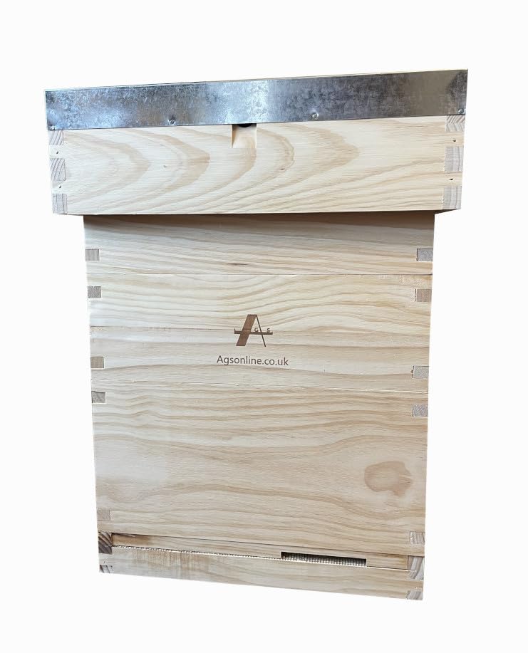 National Cedar Beehive – Durable Hive with Brood Box & Two Supers – Complete Set for Beekeepers