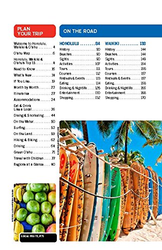 Lonely Planet Honolulu Waikiki & Oahu (Travel Guide) #TOP4