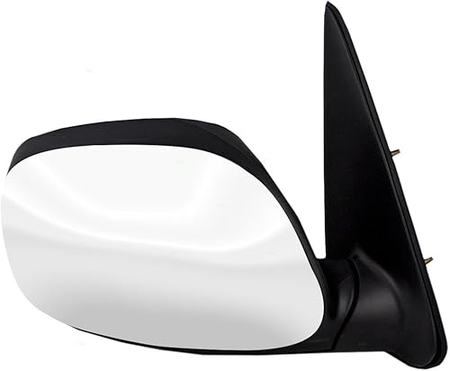 Miniatura 6 de Brock - Espejo retrovisor eléctrico de repuesto para pasajeros con cromo, compatible con Tundra 03-06 01-07 Sequoia 87910-0C080