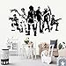 Jeu Sticker Mural Battle Royale PS4 Gamer Décor À La Maison Vinyle Garçon Salle De Jeux Sticker Mural Sticker Mural A4 57x33 cm