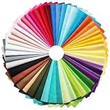 【Praktische Dimensionen】Jedes Fat Quarters Stoffbündel ist in einheitliche 25 x 25 cm Quadrate vorgeschnitten, spart Zeit und Mühe. Die präzise Schnittführung macht diese Stoff Quadrate Bundles sofort einsatzbereit ohne zusätzliches Messen oder Schneiden.