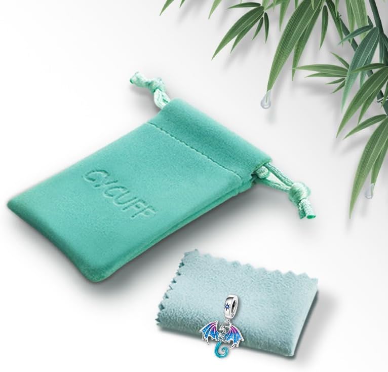 CYCUFF 925 Sterling Silver Charms for Bracelets and Charm Necklaces, Bracelet Pendants Beads Jewellery Gift for Family Friends Women - Image 7