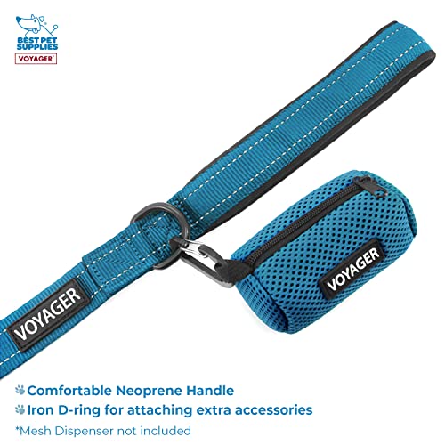 Voyager Step-in Lock Dog Harness w Reflective Dog Leash Combo Set including Neoprene Handle 5ft, Supports Small - Image 4