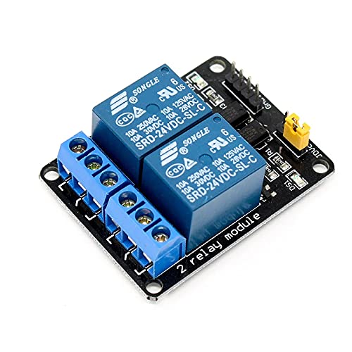 24V Dual Channel Relay Module With Optocoupler (B09DBL8Q8C) Amazon Price History, Amazon Price Tracker