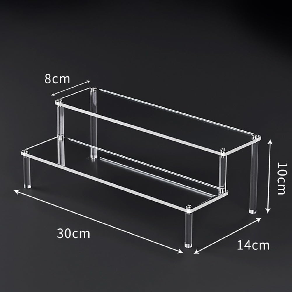 Présentoir en acrylique transparent pour figurines Funko POP, Cupcake cosmétique parfum argile poupée bijoux pour présentoir organisateur