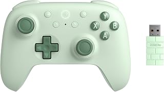 8BitDo Ultimate 2C Wireless Controller: 1000Hz Polling Rate, Hall Effect Joysticks & Triggers, Remappable L4/R4 for PC & Android (Green)