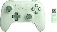 8BitDo Ultimate 2C Wireless Controller for Windows PC and Android, with 1000 Hz Polling Rate, Hall Effect Joysticks and Triggers, and Remappable L4/R4 Bumpers (Green)