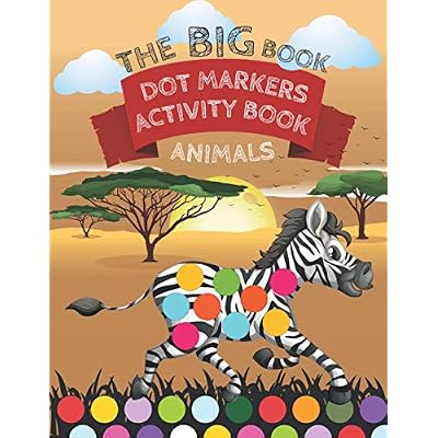 Dot Markers Activity Book Animals