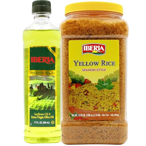 Aceite Premium Mezcla 17 Fl Oz Iberia + Arroz Amarillo
