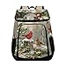 Inverno Humming Birds Cooler Zaino Donne Uomini Picnic Cooler Borse Isolate Grande Capacità Pranzo Borse per Lavoro Pesca Escursionismo Campeggio Parco