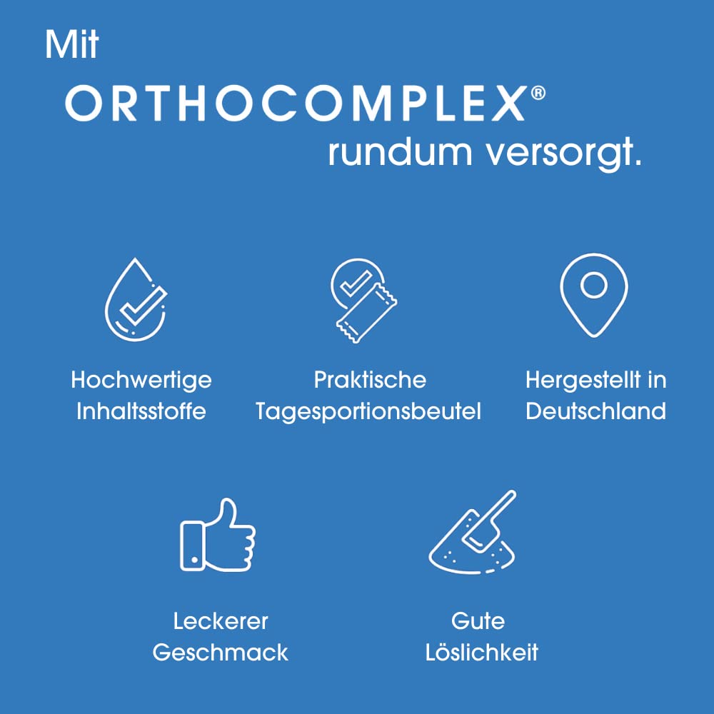 ORTHOCOMPLEX IMMUN 2x30 St. - zum Immunsystem stärken - 60 Tage Immun Boost - Rundum-Sorglos-Granulat mit allen relevanten Vitaminen & Mineralien