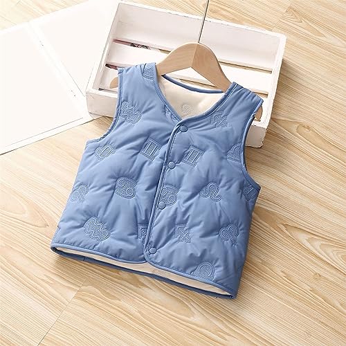 Toddler Baby Girls Boys Winter Warm Vest Clothes Buffalo Plaid Christmas Jacket Kids Puffer Coat Baby2