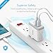 Anker 2-Port 24W USB Wall Charger PowerPort 2 with PowerIQ for iPhone X/ 8/ 7 / 6s / Plus, iPad Air 2 / mini 3, Galaxy S Series, Note Series, LG, Nexus, HTC and More