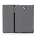 Price comparison product image Foluu 2018 Samsung Galaxy Tab A 10.5 inch Case, Smart Cover Slim Trifold Stand Case with Auto Wake/Sleep for Samsung Galaxy Tab A 10.5 SM-T590 (Wi-Fi) / SM-T595 (LTE) Tablet (Gray)
