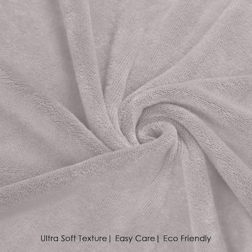 Image of HOUSSE Premium Microfiber Bath Towel Large 75 * 150cm Quick Dry Towels for Women & Kids | Super Soft Plush 450 GSM | Ultra Absorbent for Home Swimming Sports & Travel (Atmostphere)